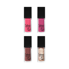 e.l.f Glow Reviver kit, swatches montrant les teintes translucides