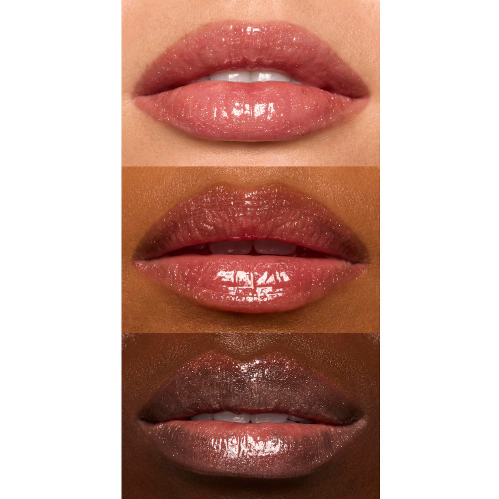 e.l.f. Glow Reviver Lip Oil texture glissante; sensation agréable sans collant.