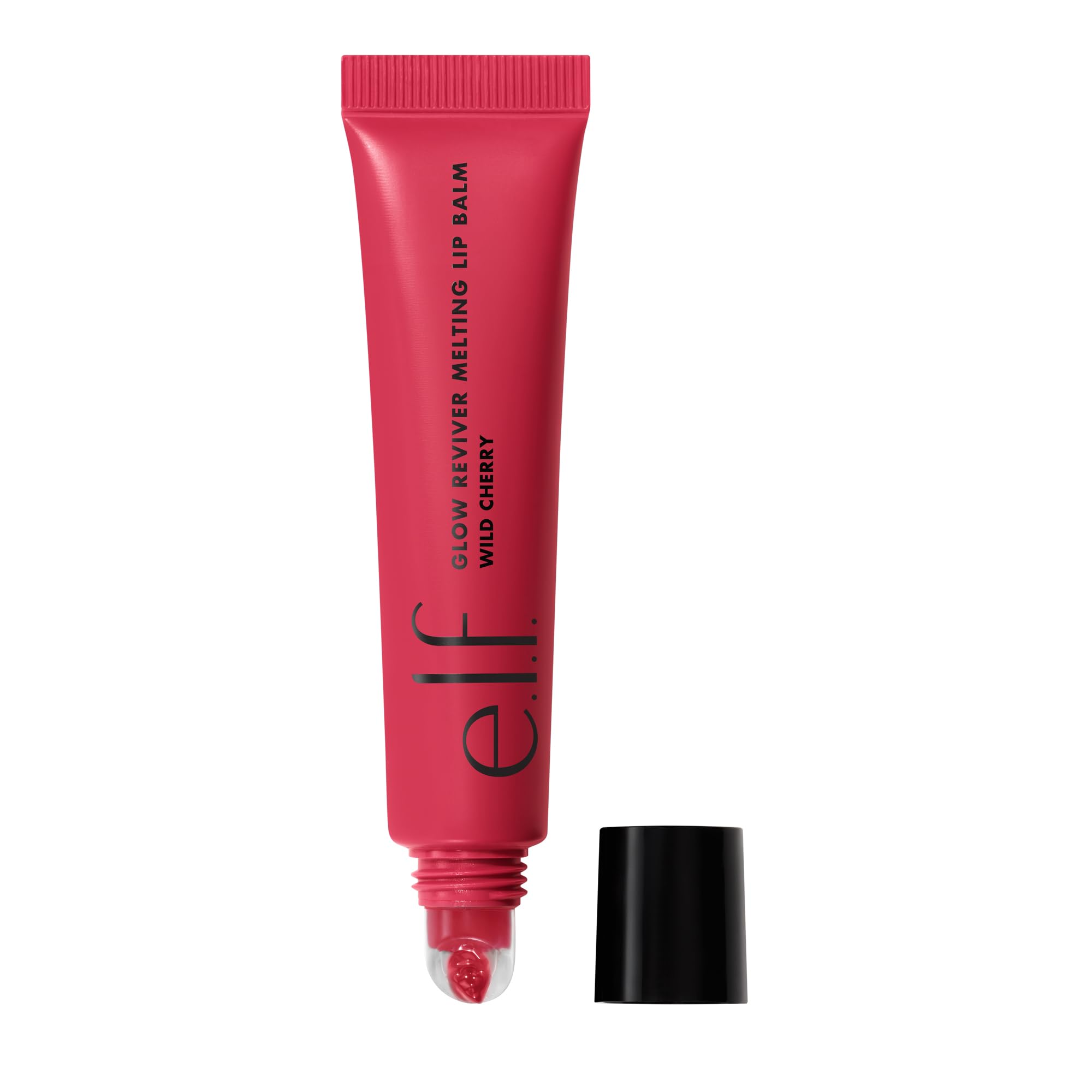 e.l.f. Glow Reviver Lip Balm sur l'embout pour une application précise et douce