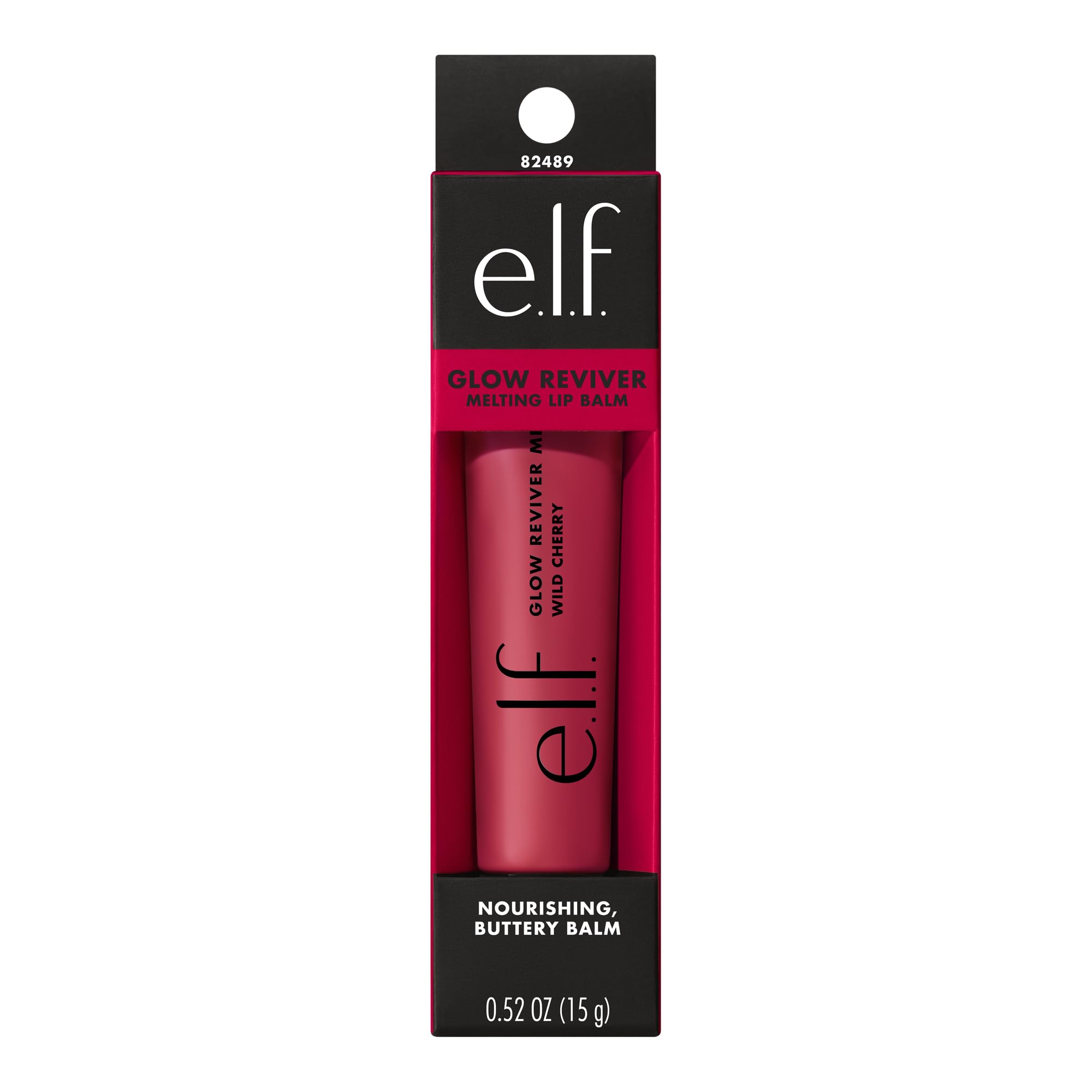 e.l.f. Glow Reviver Lip Balm teinte cotton-candy-crush rose doux