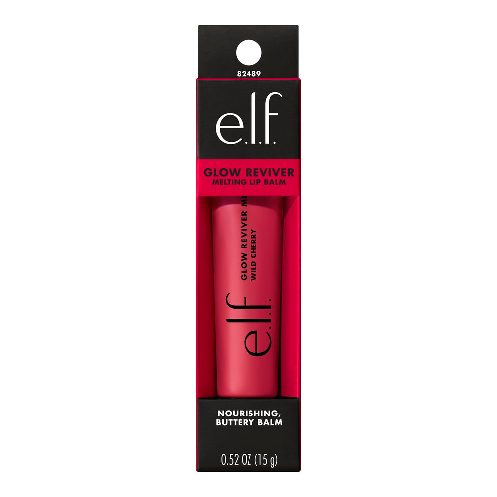 e.l.f. Glow Reviver Lip Balm teinte cotton-candy-crush rose doux