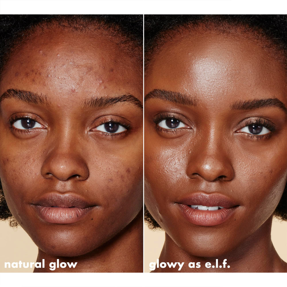 Filtre Halo Glow d’e.l.f. – illumine les points saillants du visage.