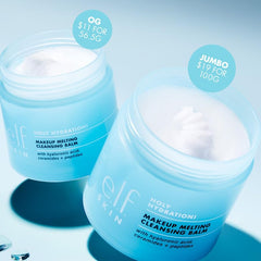 e.l.f. Holy Hydration! Balm devient lait nettoyant qui rince proprement sans tiraillement.