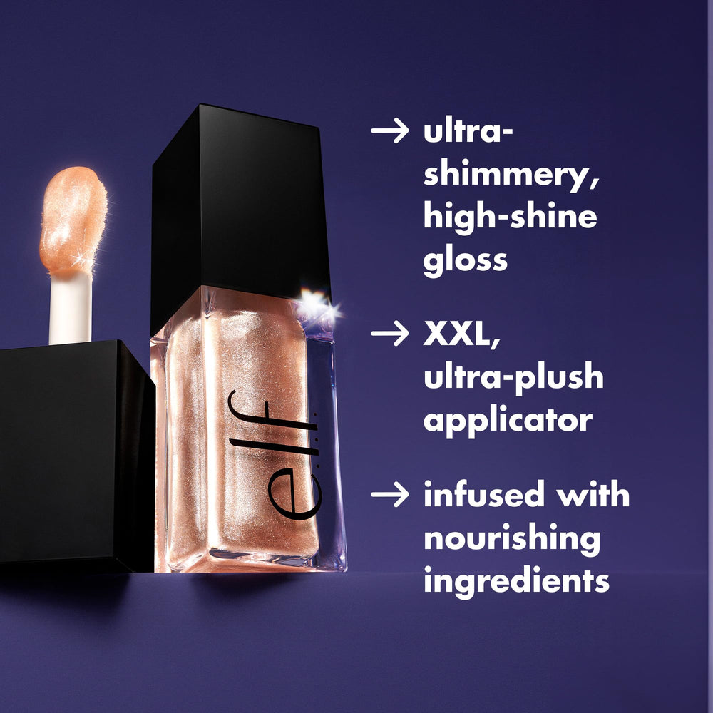 Parfum menthe rafraîchissant de l’huile à lèvres e.l.f.
