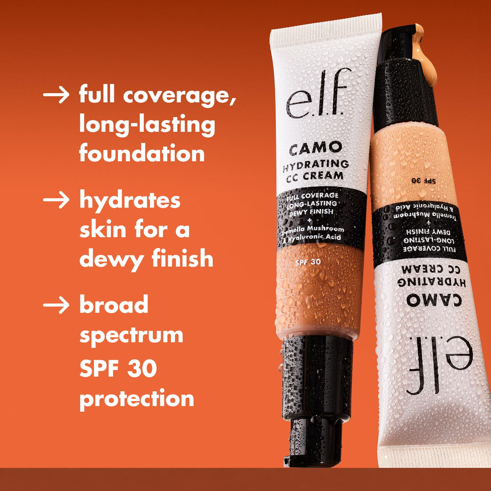 e.l.f. Camouflage CC Crème SPF 30: protection solaire et teint uniforme.