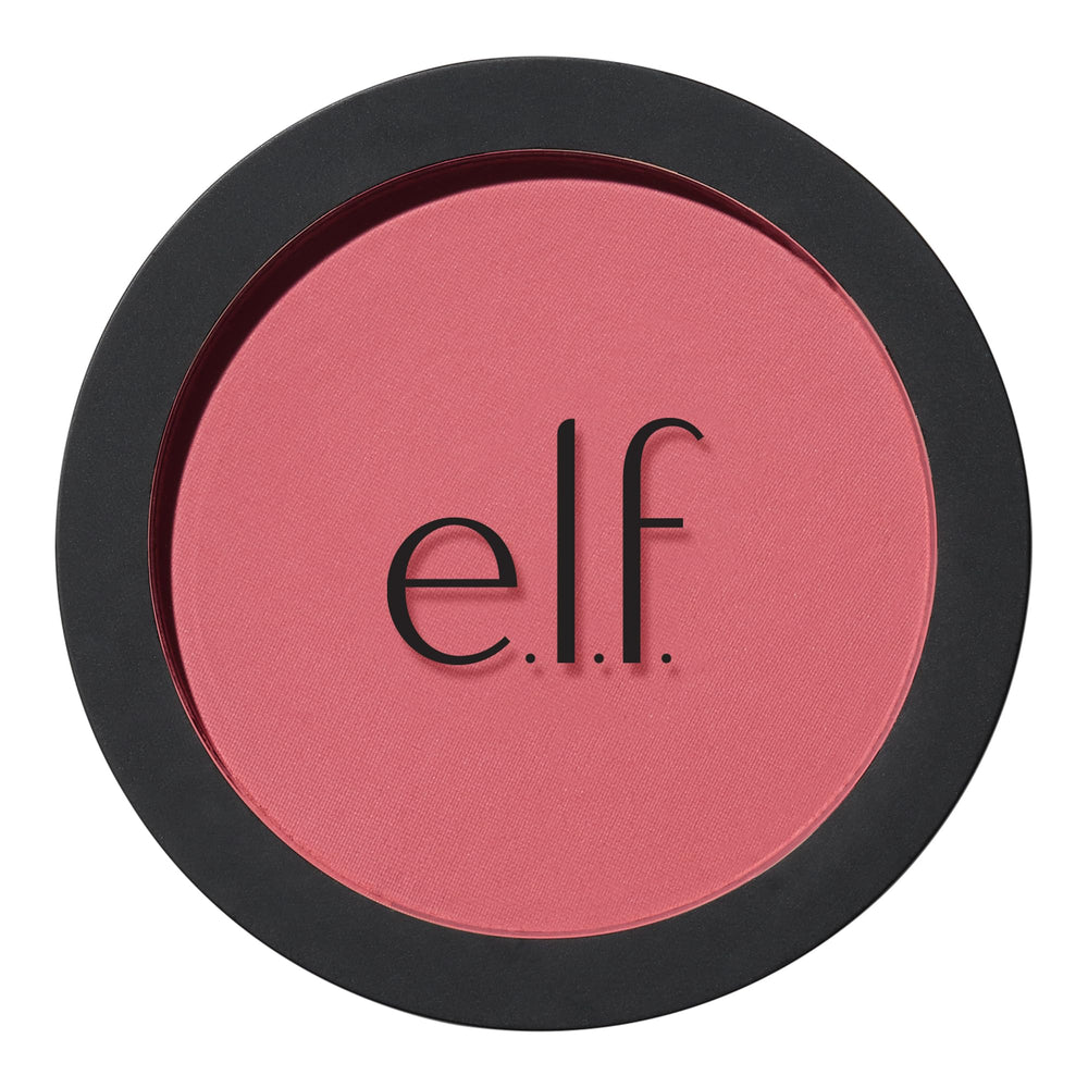 e.l.f. Primer-Infused Matte Blush emballage élégant et usage rapide