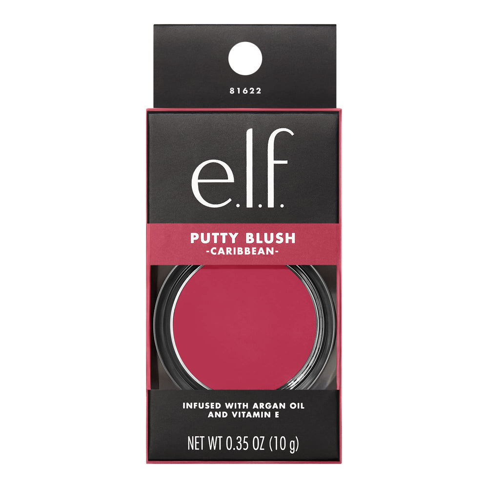 e.l.f. Putty Blush utilisation avec pinceau Putty Blush.