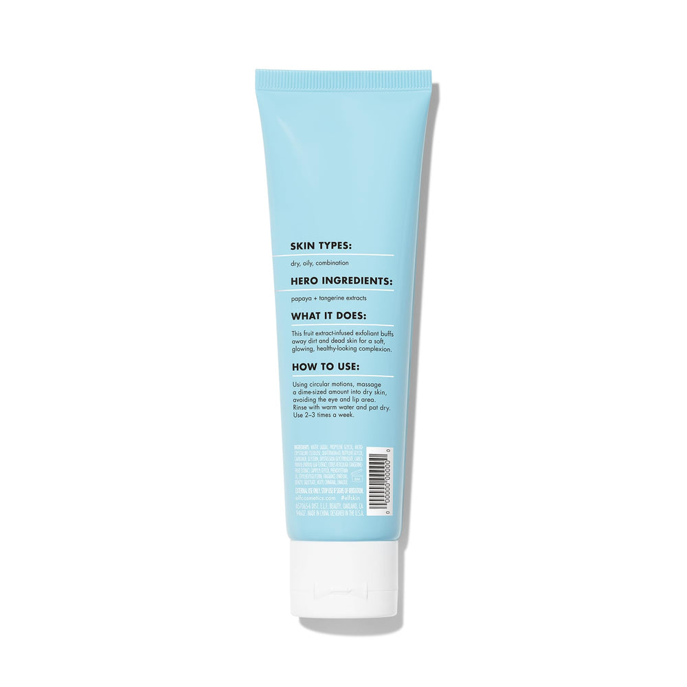 e.l.f. Skin Gentle Peeling Exfoliant: étiquette végane et sans cruauté envers les animaux affichée