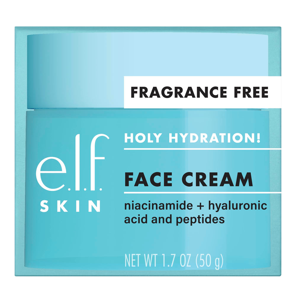 e.l.f. Skin Holy Hydration crème-visage soin nourrissant et repulpant.