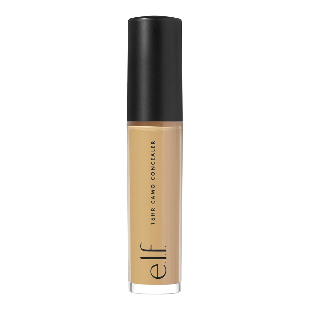 Teinte profonde caramel foncé du correcteur e.l.f. 16HR Camo pour un teint uniforme.