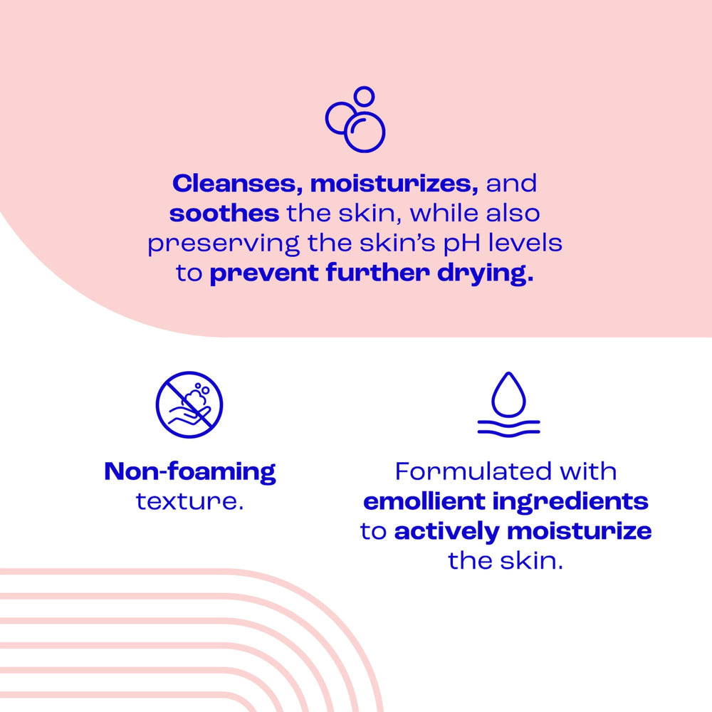E45 creme-douche-sans-savon, nettoie en douceur sans agresser les peaux sensibles.