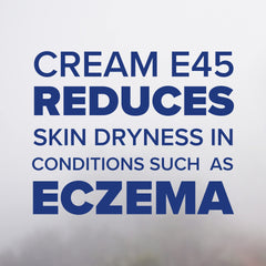 E45 crème hydratante pour le visage, hydratation douce