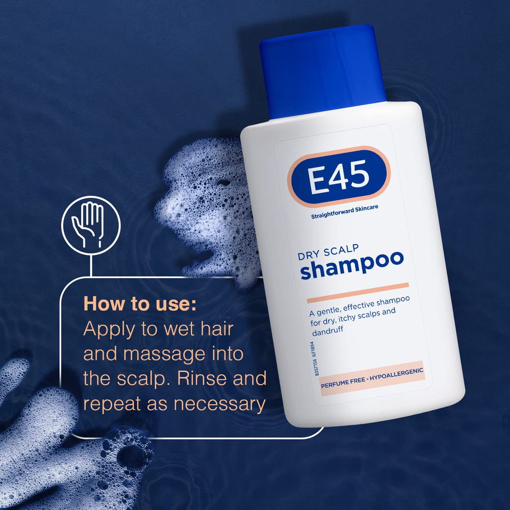 Shampooing E45, pro vitamine B5 pour le soin des cheveux