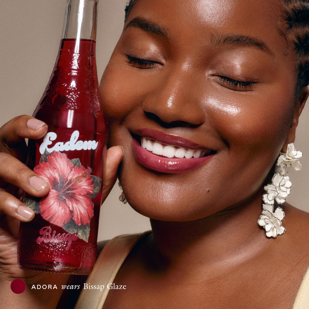 EADEM Le Chouchou — teinte Bissap Glaze en finition brillante.