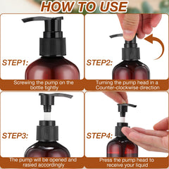 Eaasty bouteille-doseur transparente facilite le contrôle du niveau et du remplissage