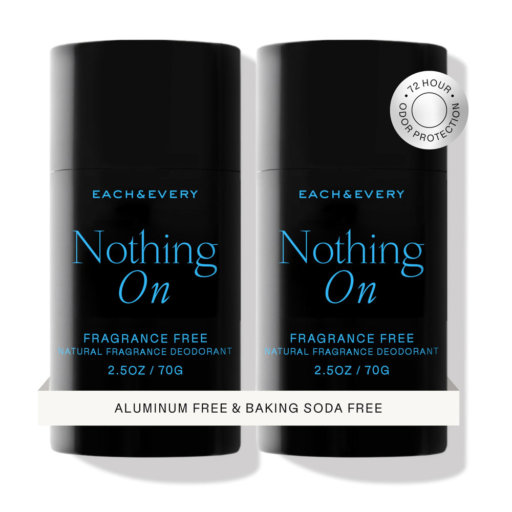 Each & Every déodorant sans parfum, bouteille pratique pour usage quotidien