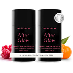 Each & Every déodorant sans aluminium, pack 2 x 2,5 oz, protection longue durée.