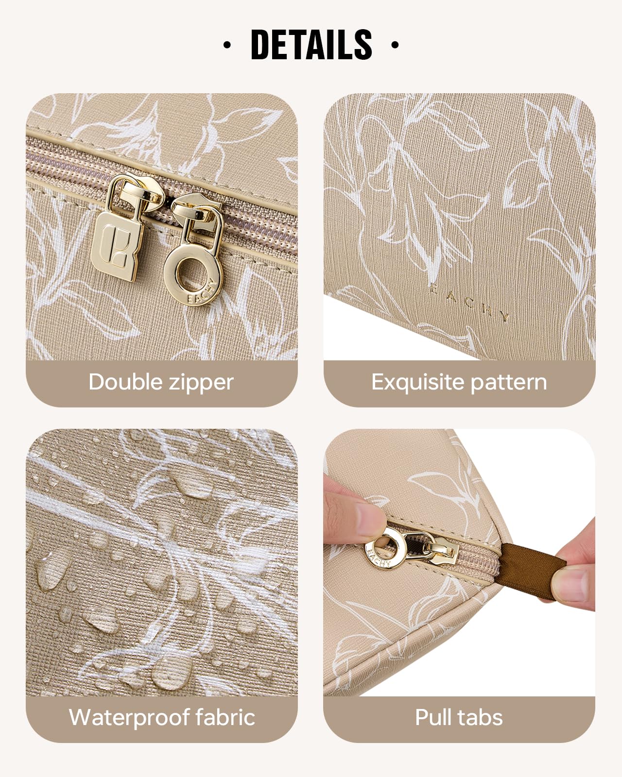Rembourrage gonflable EACHY pour garder la forme.