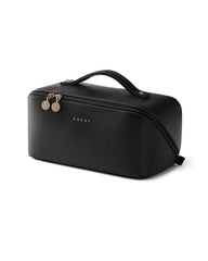 Sac EACHY maquillage grande capacité avec ouverture à plat pour voir facilement les articles.