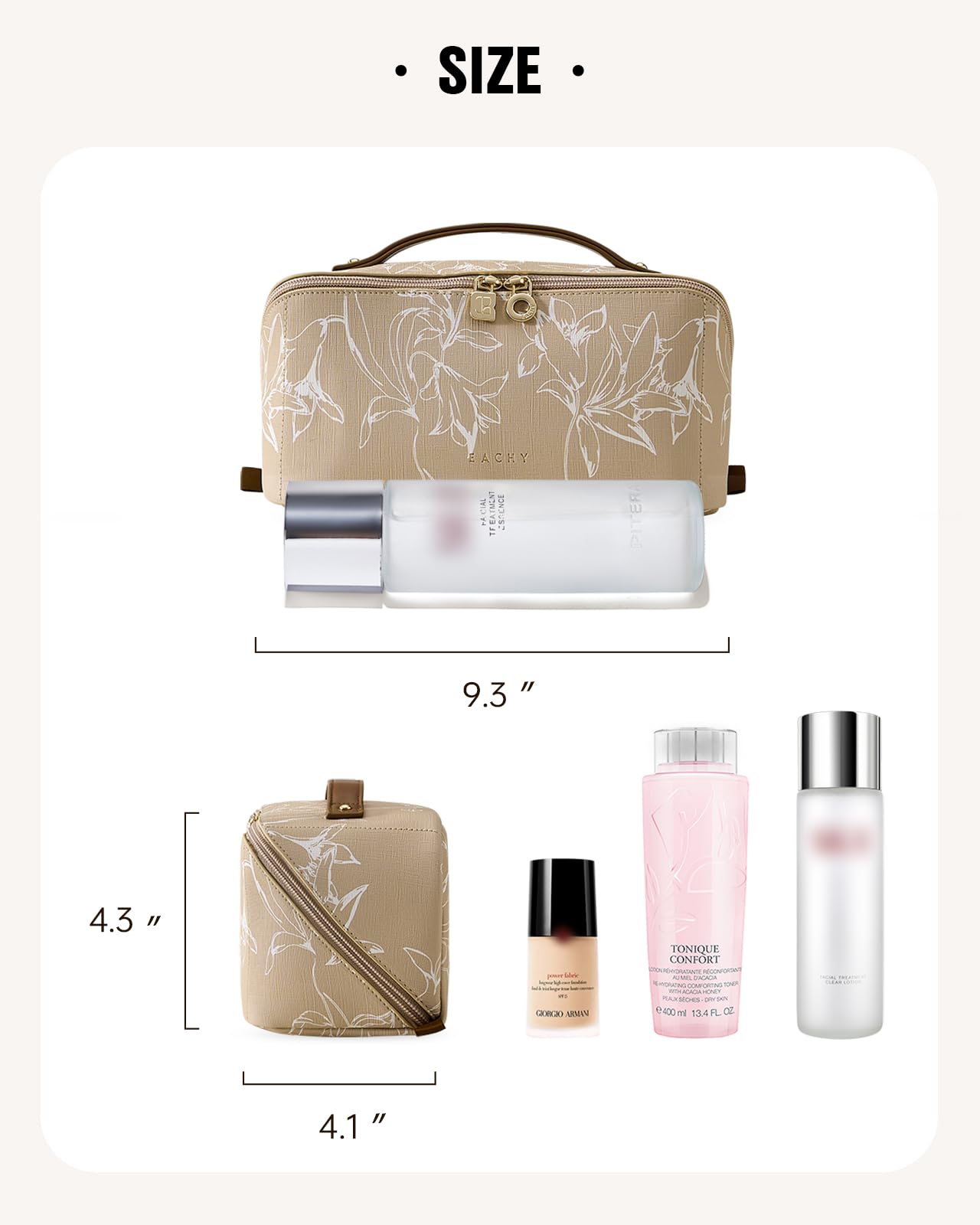 Sac EACHY, usage quotidien et routine beauté simplifiée.