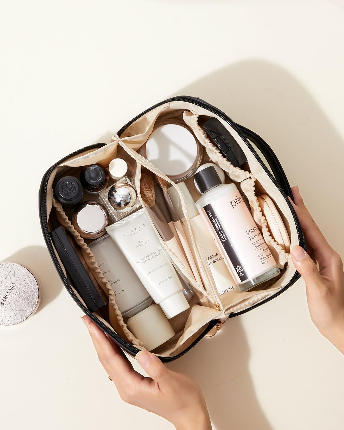 EACHY sac-maquillage voyage-ideal-voyage-affaires: parfait pour voyages d'affaires et vacances.