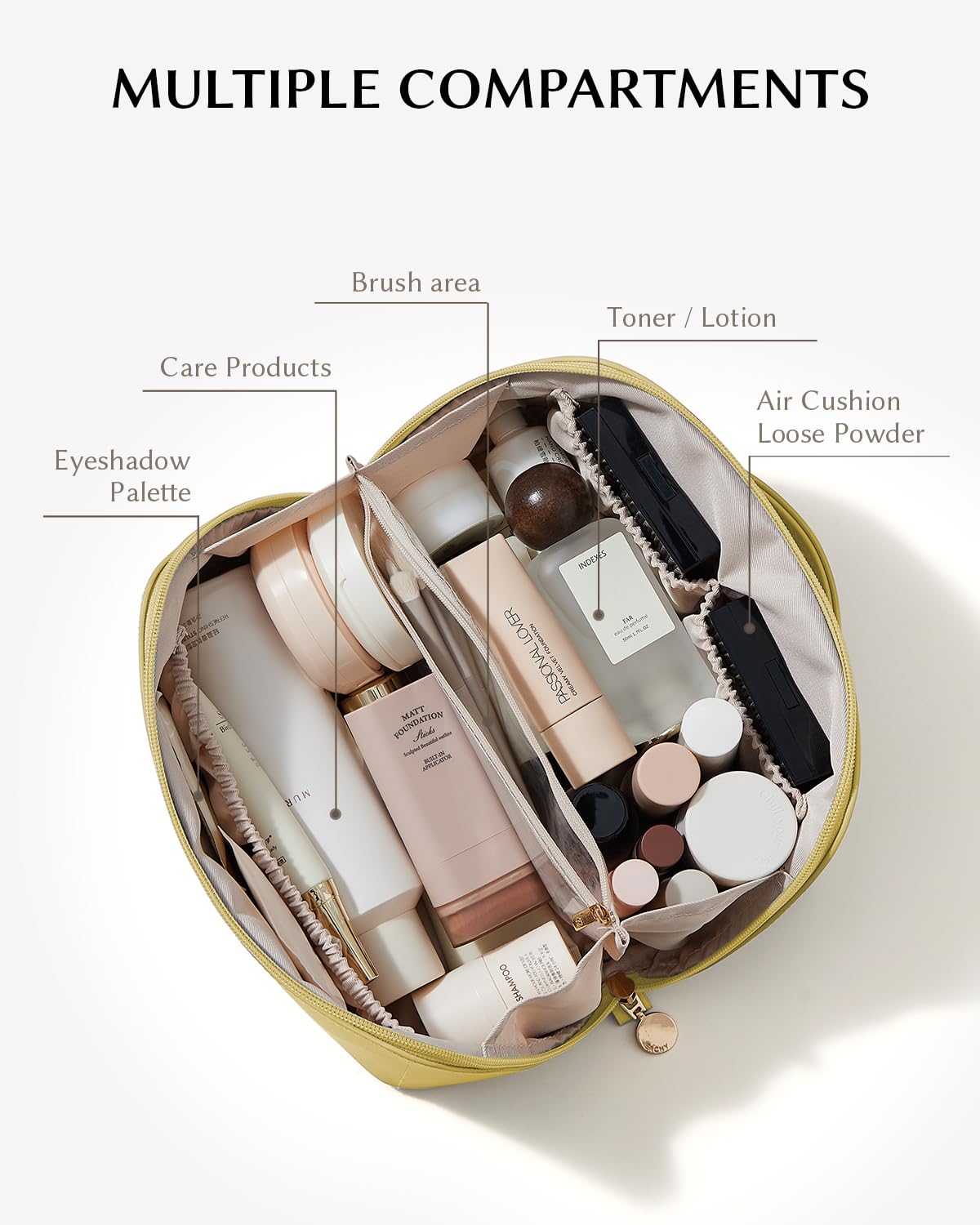 Trousse EACHY avec diviseur interne pour une meilleure organisation des articles