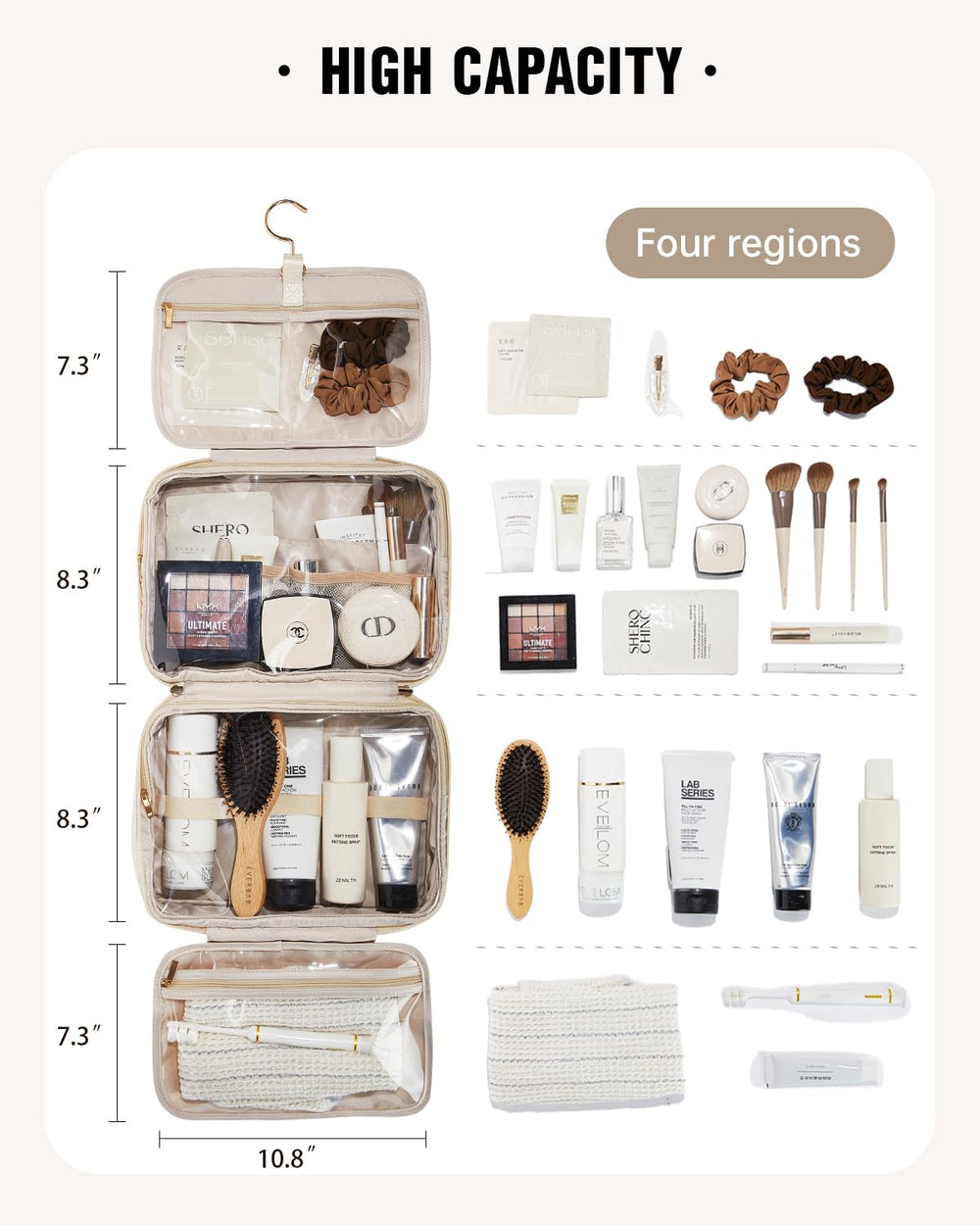 EACHY Design plait blanc, style discret et léger.