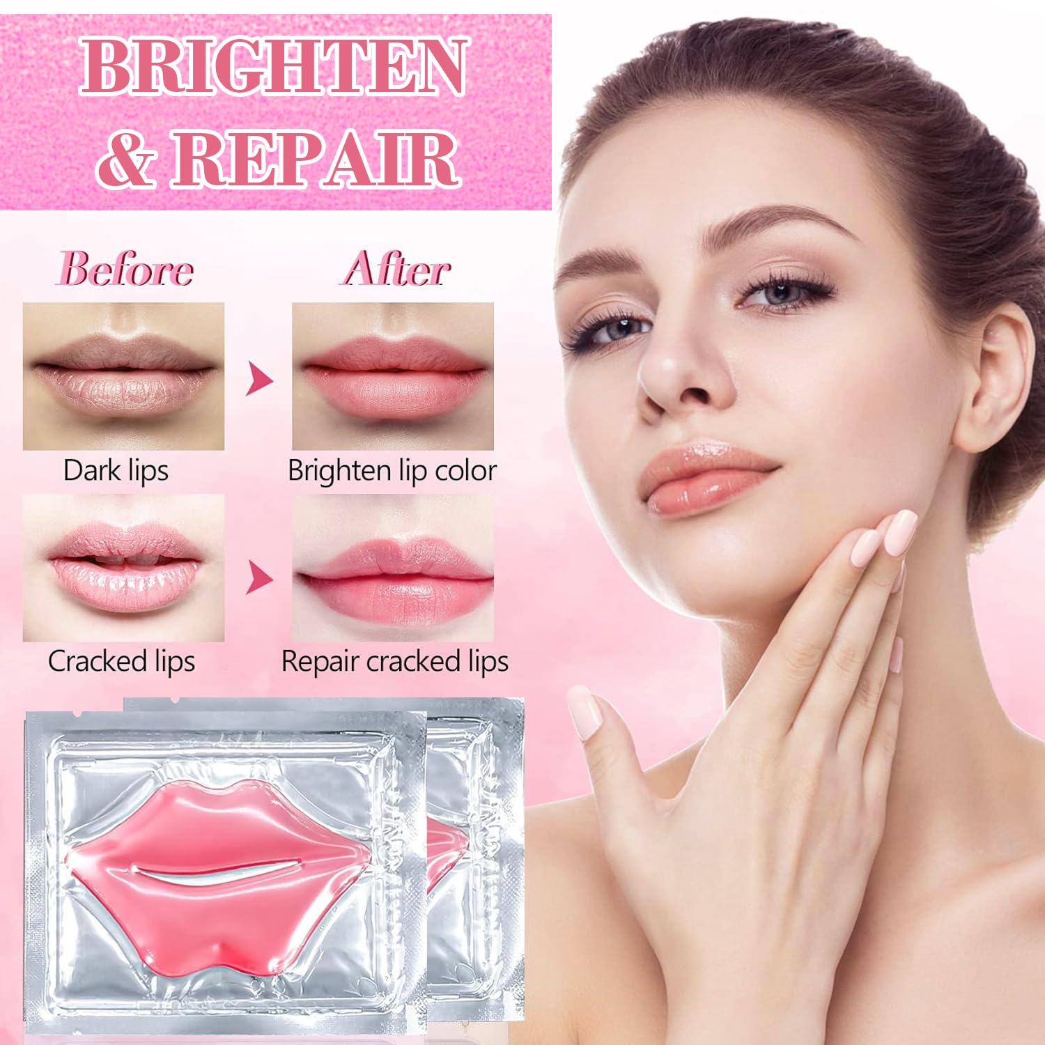 Patch yeux Eakroo 24K or pour hydrater et revitaliser le regard.