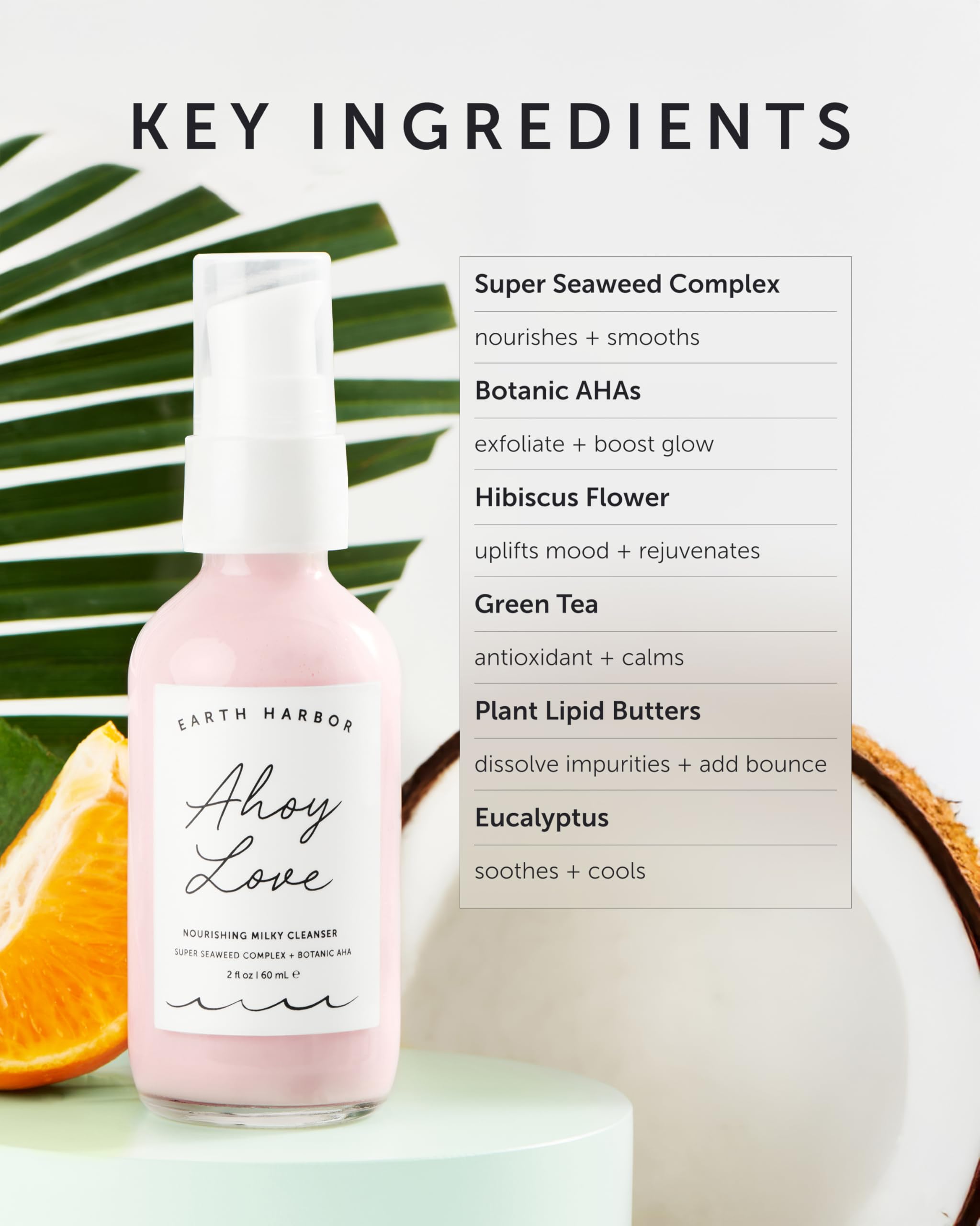 Ahoy Love, texture crème – hydratation légère et rafraîchissante.