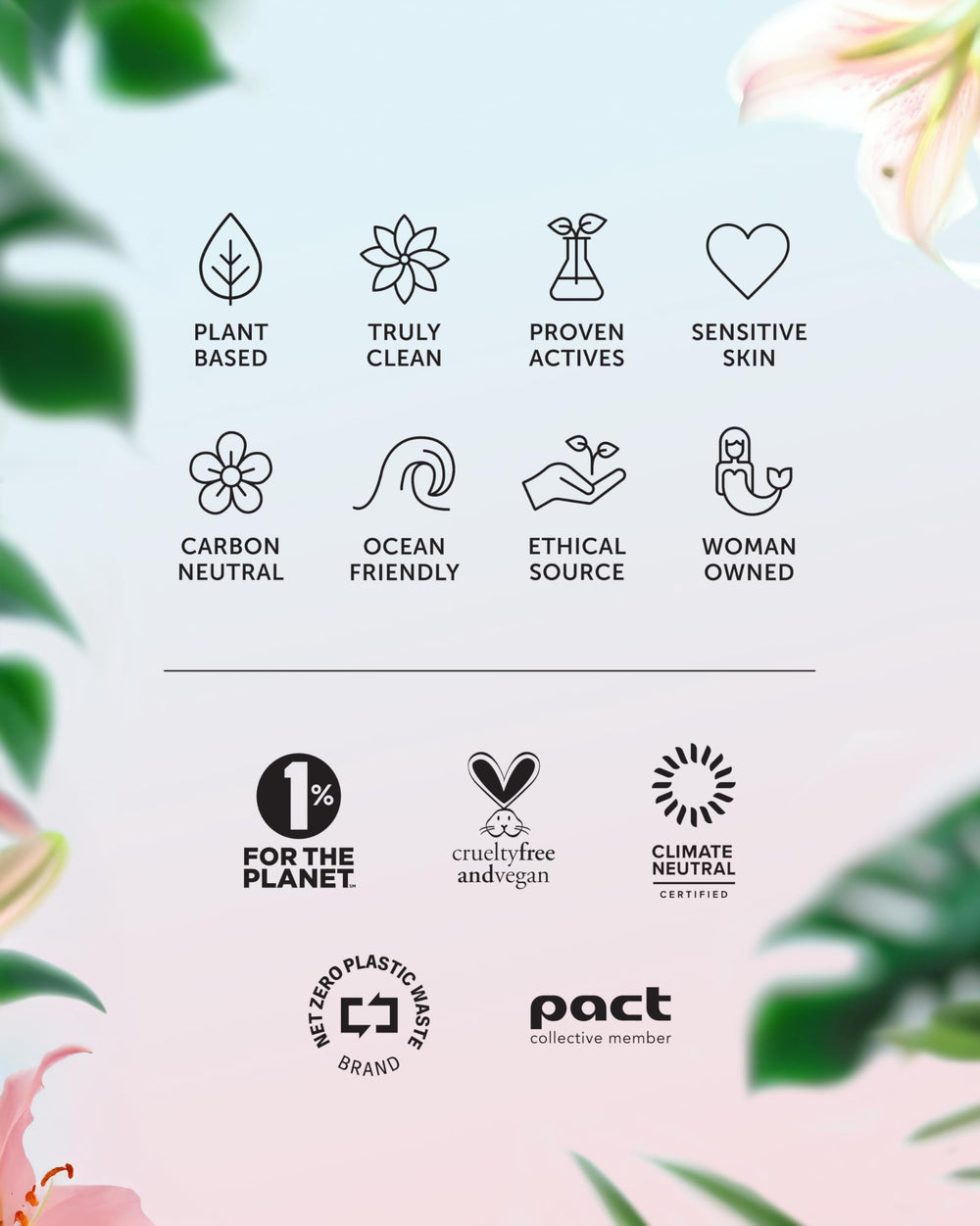 Earth Harbor Ahoy Love – nettoyage vegan sans cruauté et sans allergènes.