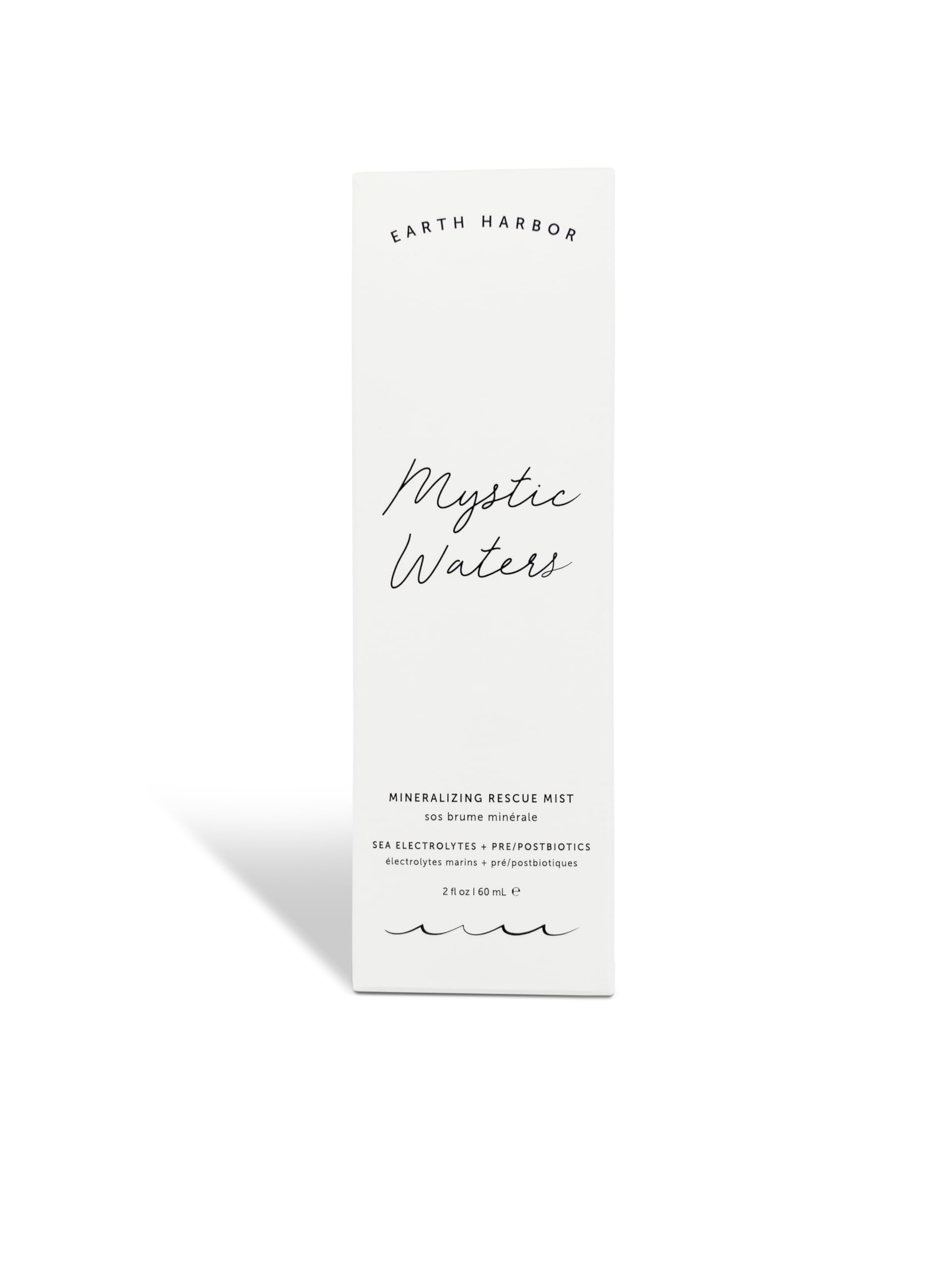 Mystic Waters Earth Harbor, utilisation quotidienne matin et soir pour routine rapide.