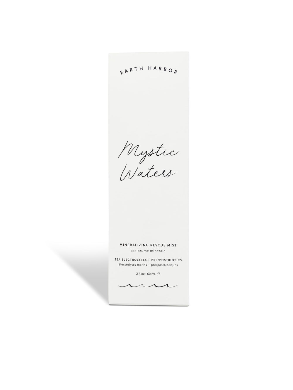 Mystic Waters Earth Harbor, utilisation quotidienne matin et soir pour routine rapide.