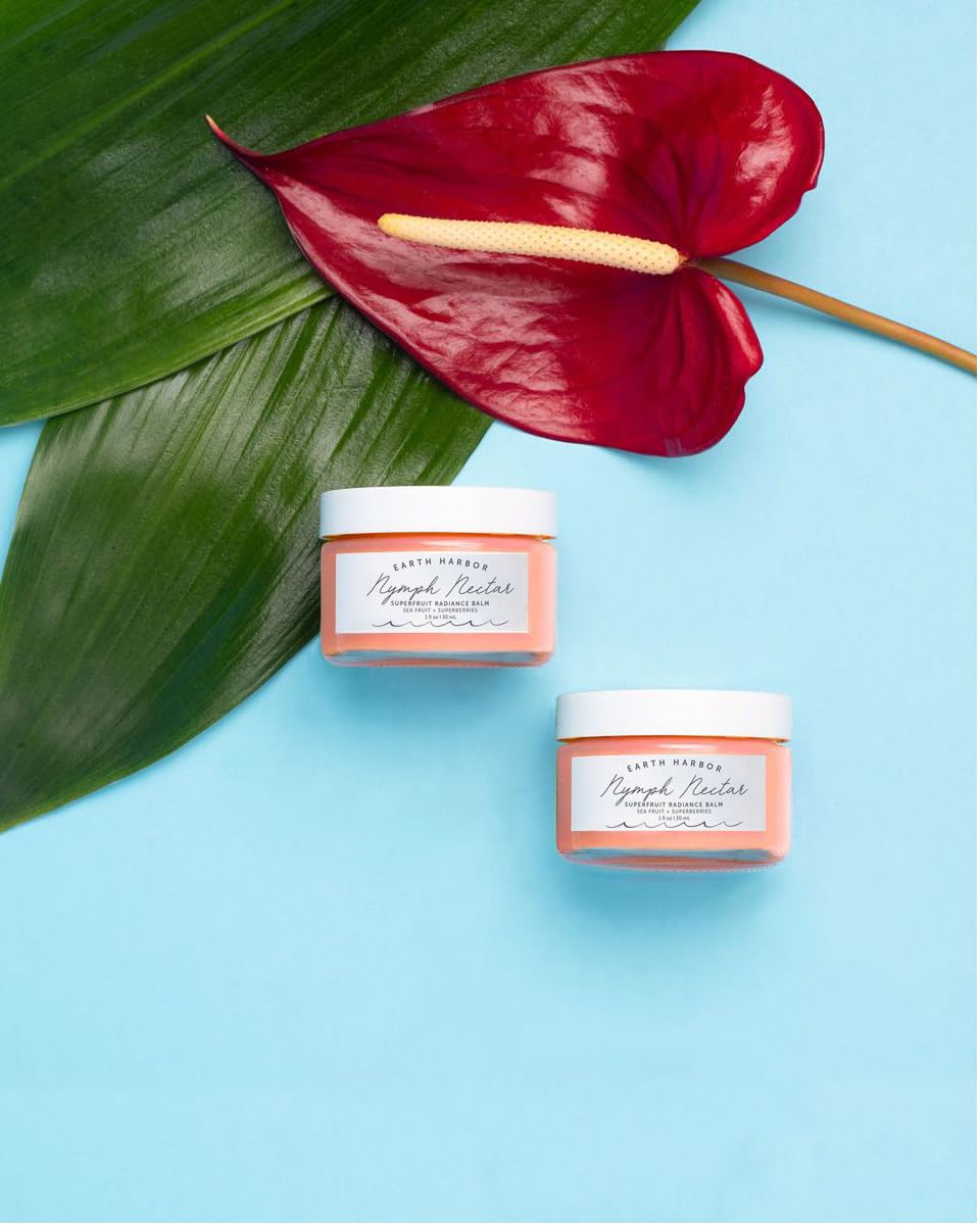 NYMPH NECTAR Balm texture crème riche pour nourrir la peau.