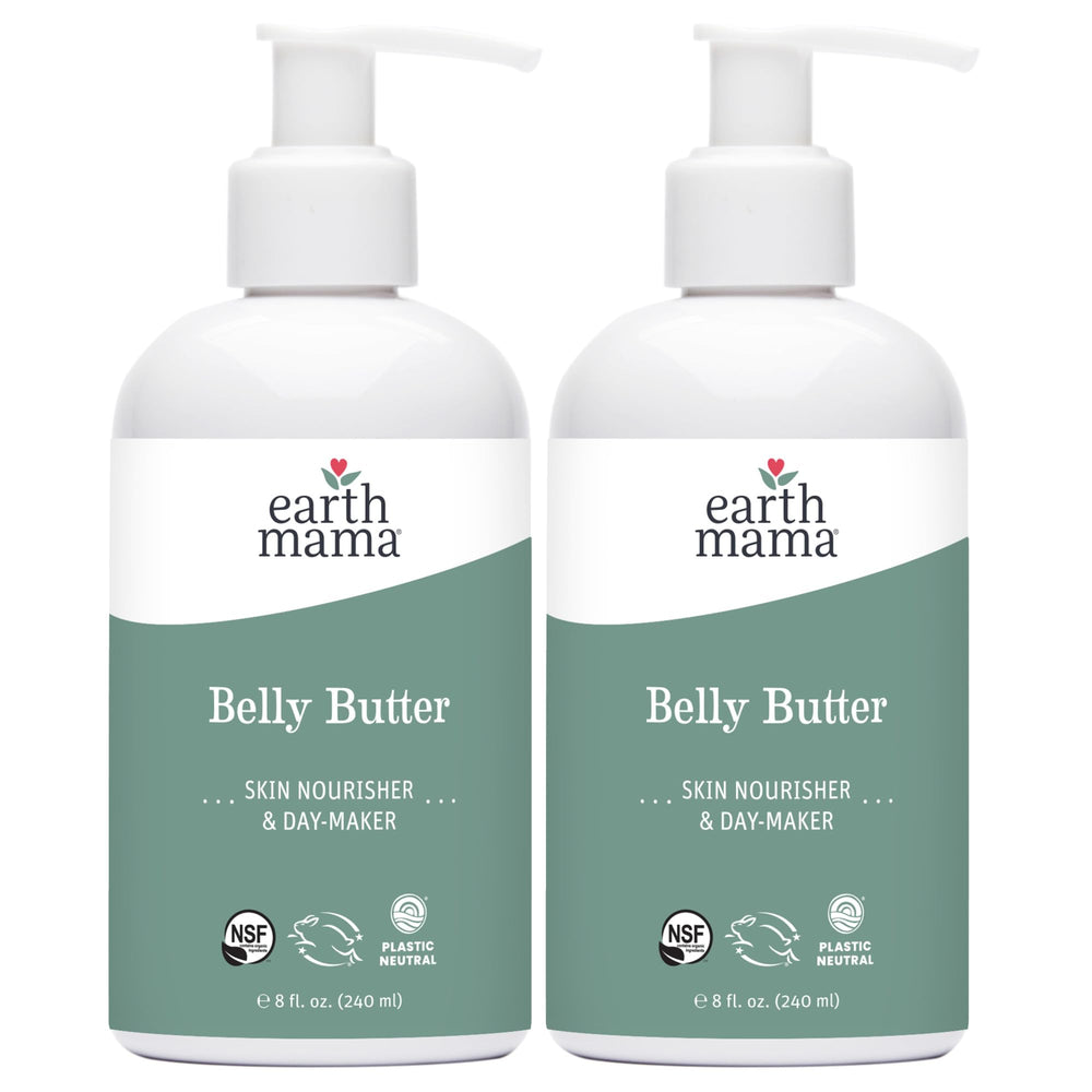 Earth Mama Belly Butter – emballage pratique pour une hydratation rapide.