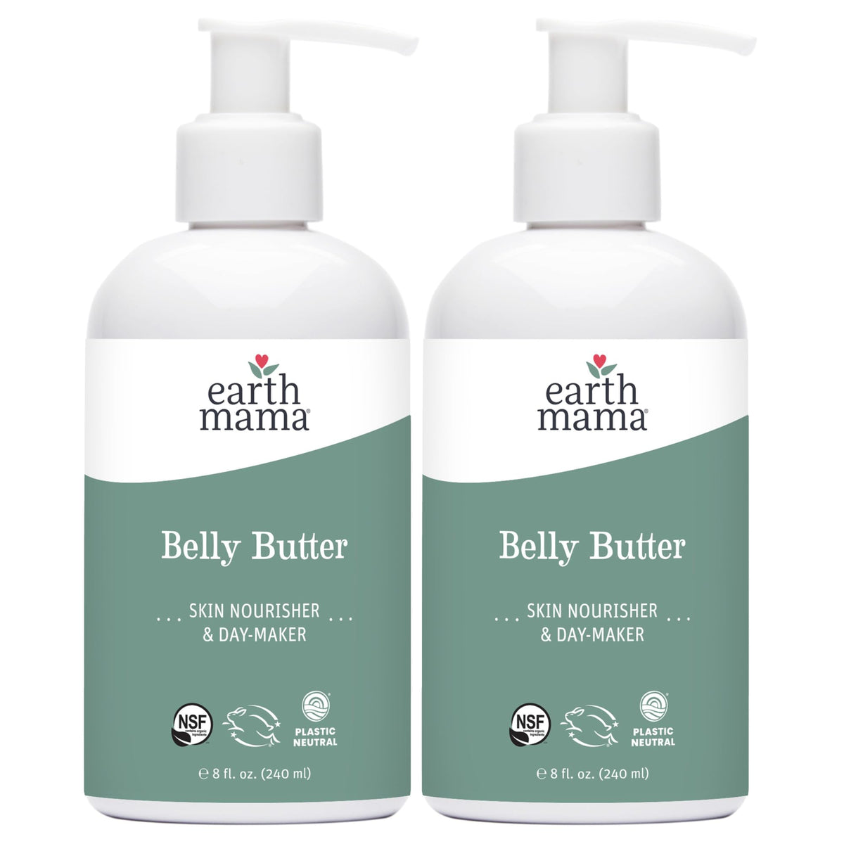 Earth Mama Belly Butter – emballage pratique pour une hydratation rapide.