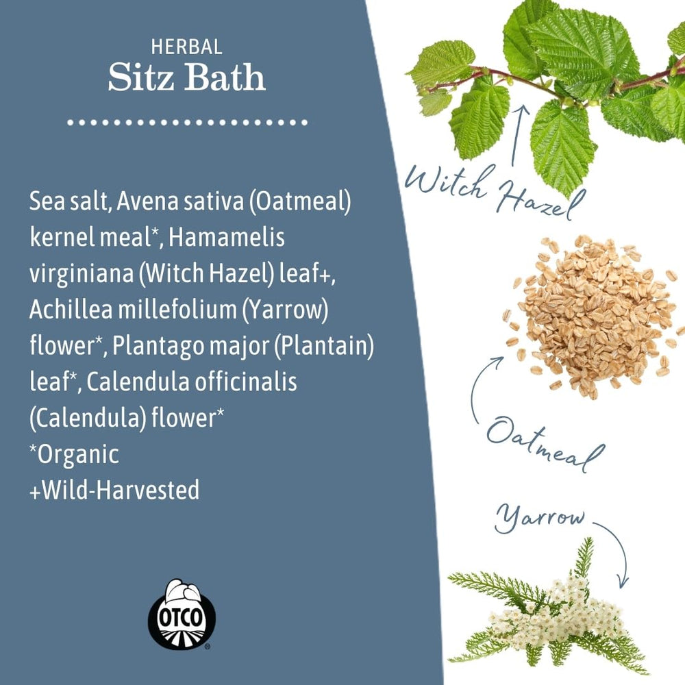Earth Mama compresses herbes postpartum pour soin doux