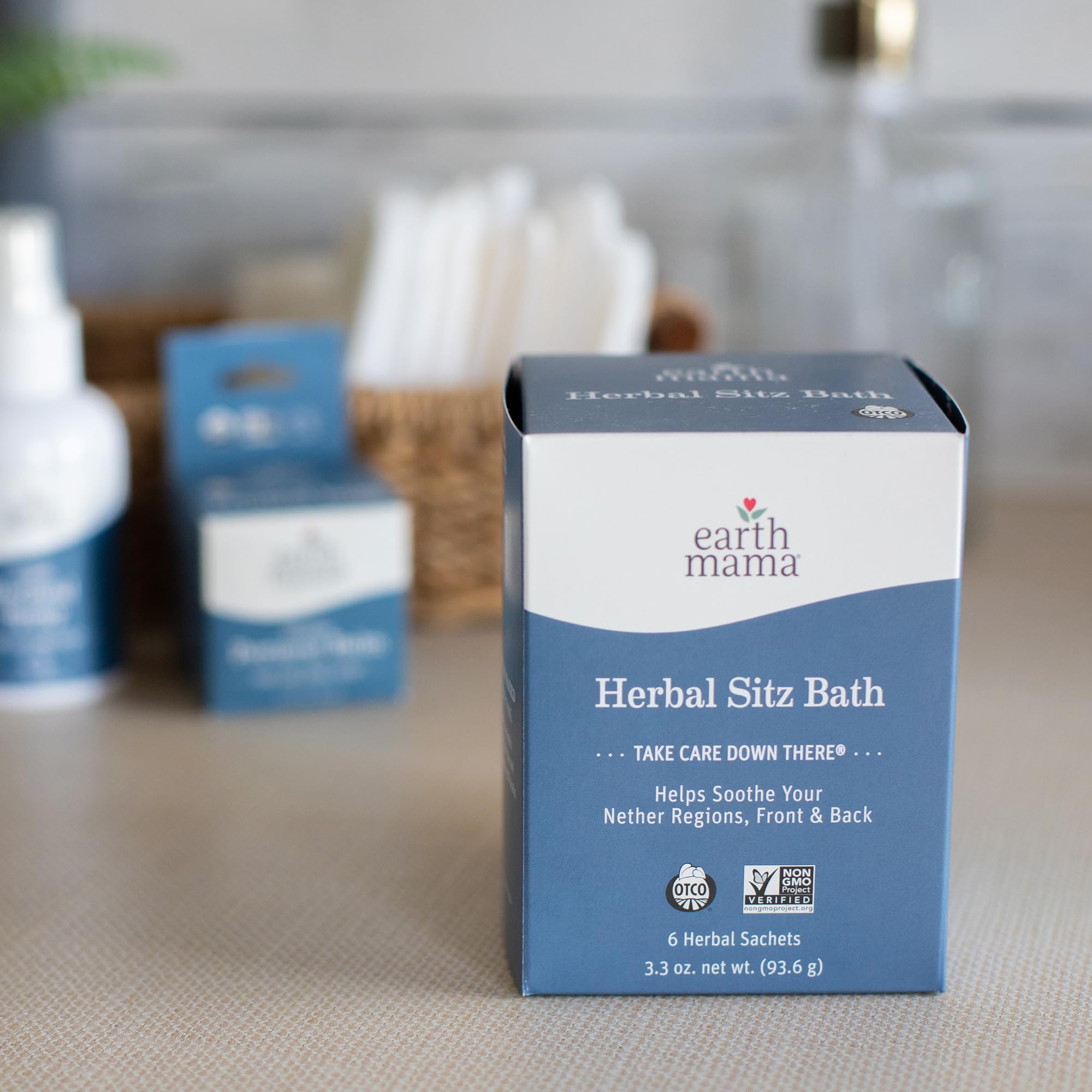 Earth Mama emballage kit bain de siege tout-en-un