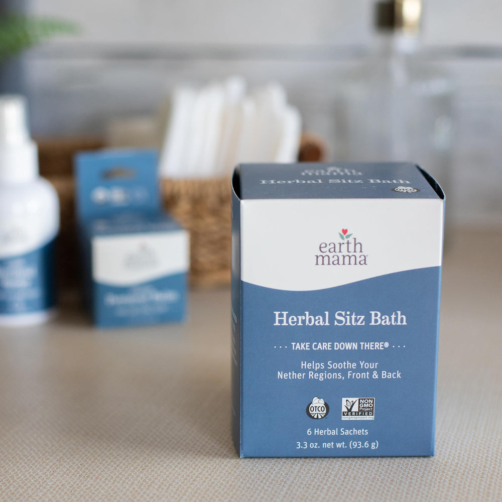 Earth Mama emballage kit bain de siege tout-en-un