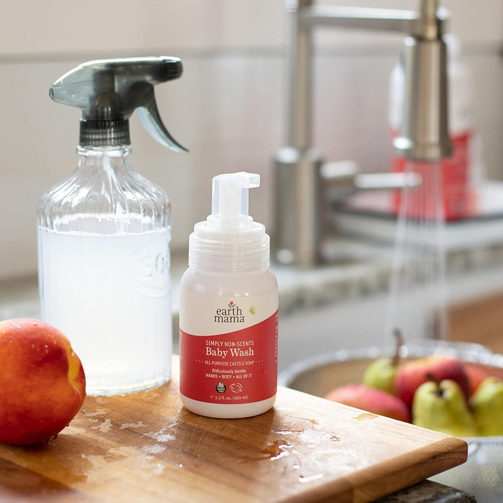 Earth Mama Simply Non-Scents Bébé – Nettoyage maison sans produits agressifs