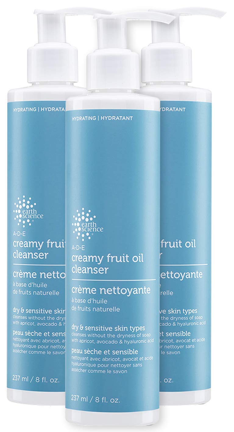Earth Science ADE Nettoyant Crème dans une bouteille, nettoyage doux pour votre routine quotidienne.