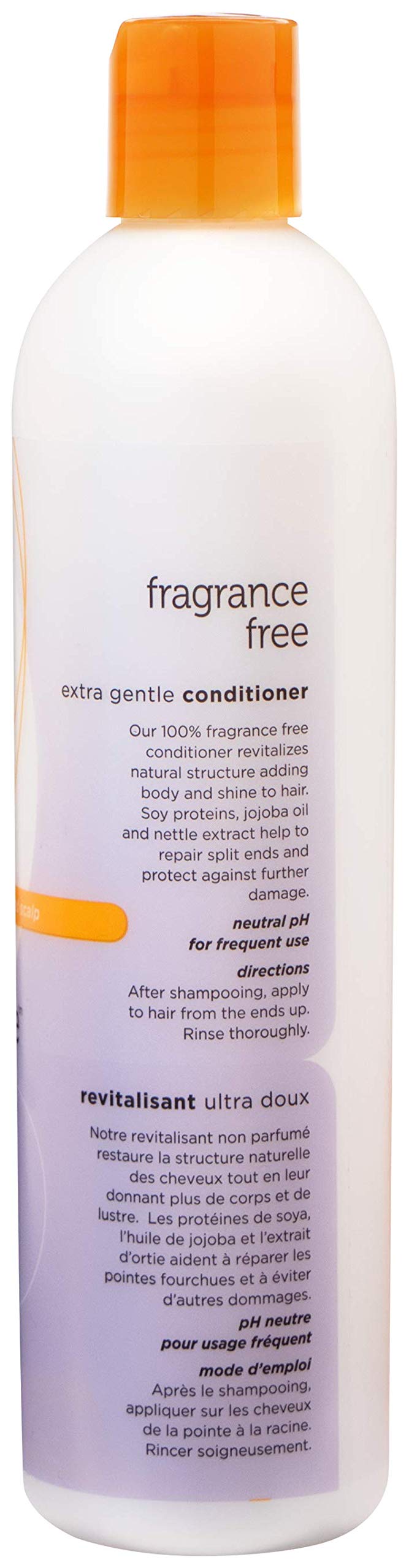 Texture cremeuse sans parfum, Earth Science, cheveux faciles a demeler et a_coiffer.