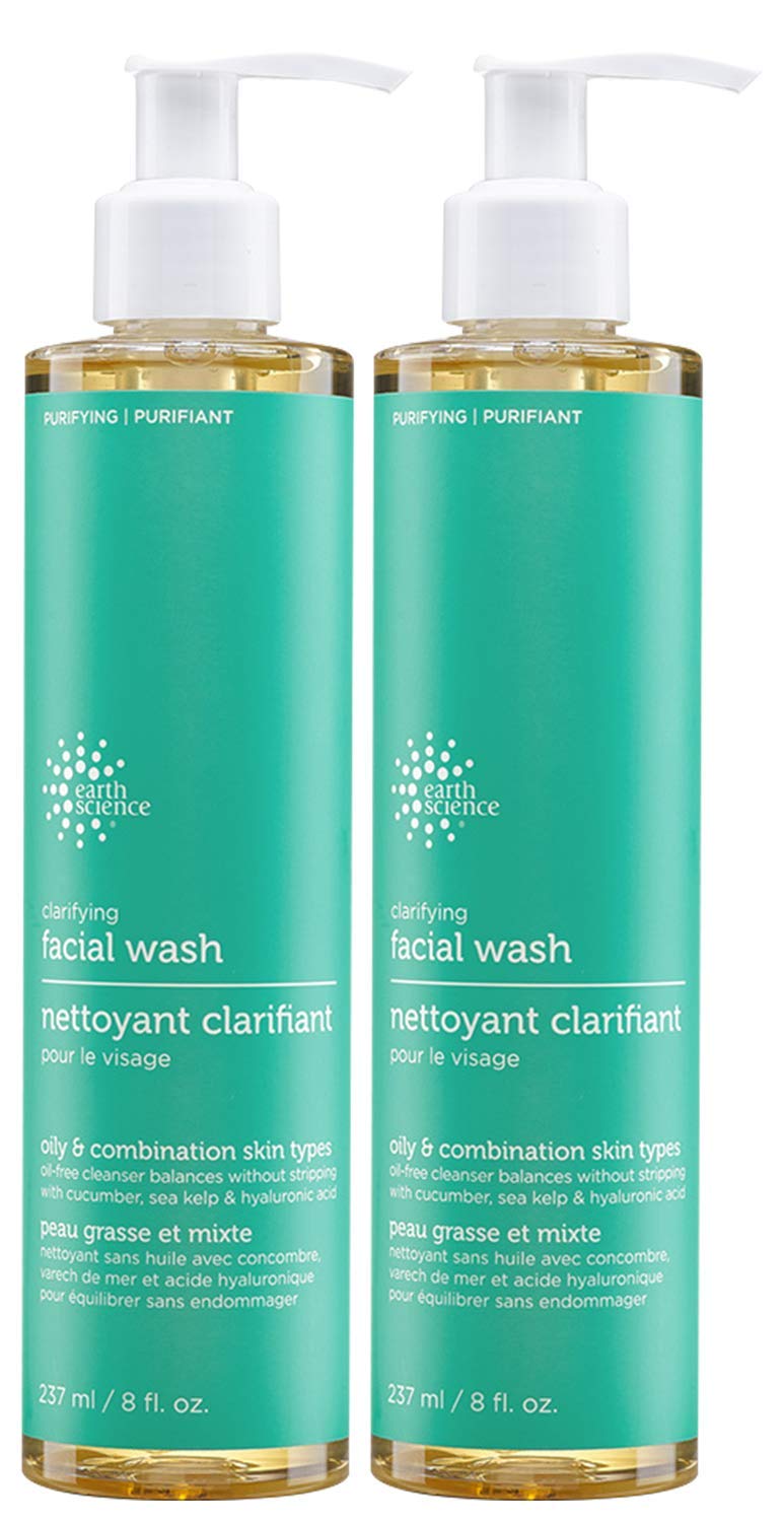 Earth Science: bouteille de lavage visage douce nettoyant les impuretés sans dessécher.