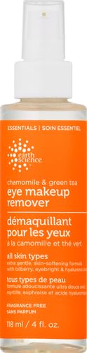 Texture cremeuse Earth Science pour un démaquillage des yeux délicat