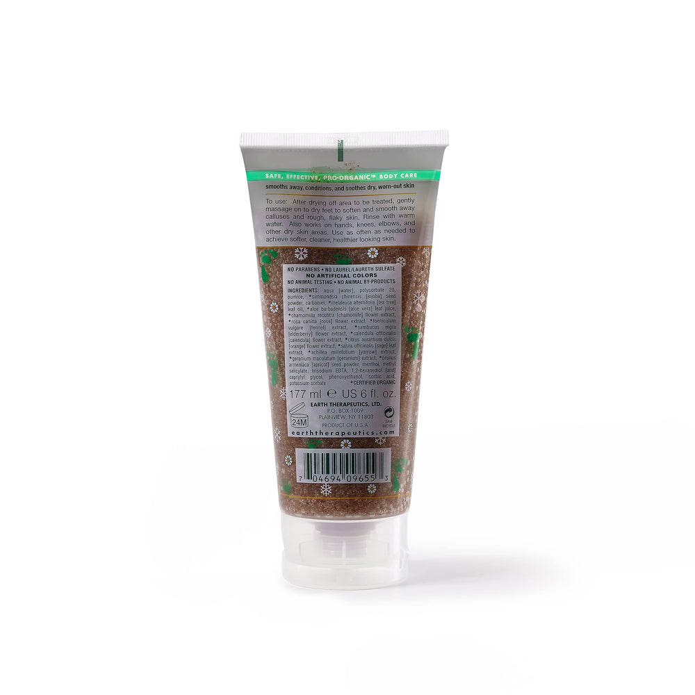 Earth Therapeutics bouteille gommage-pieds menthe-froide: sensation de fraîcheur.