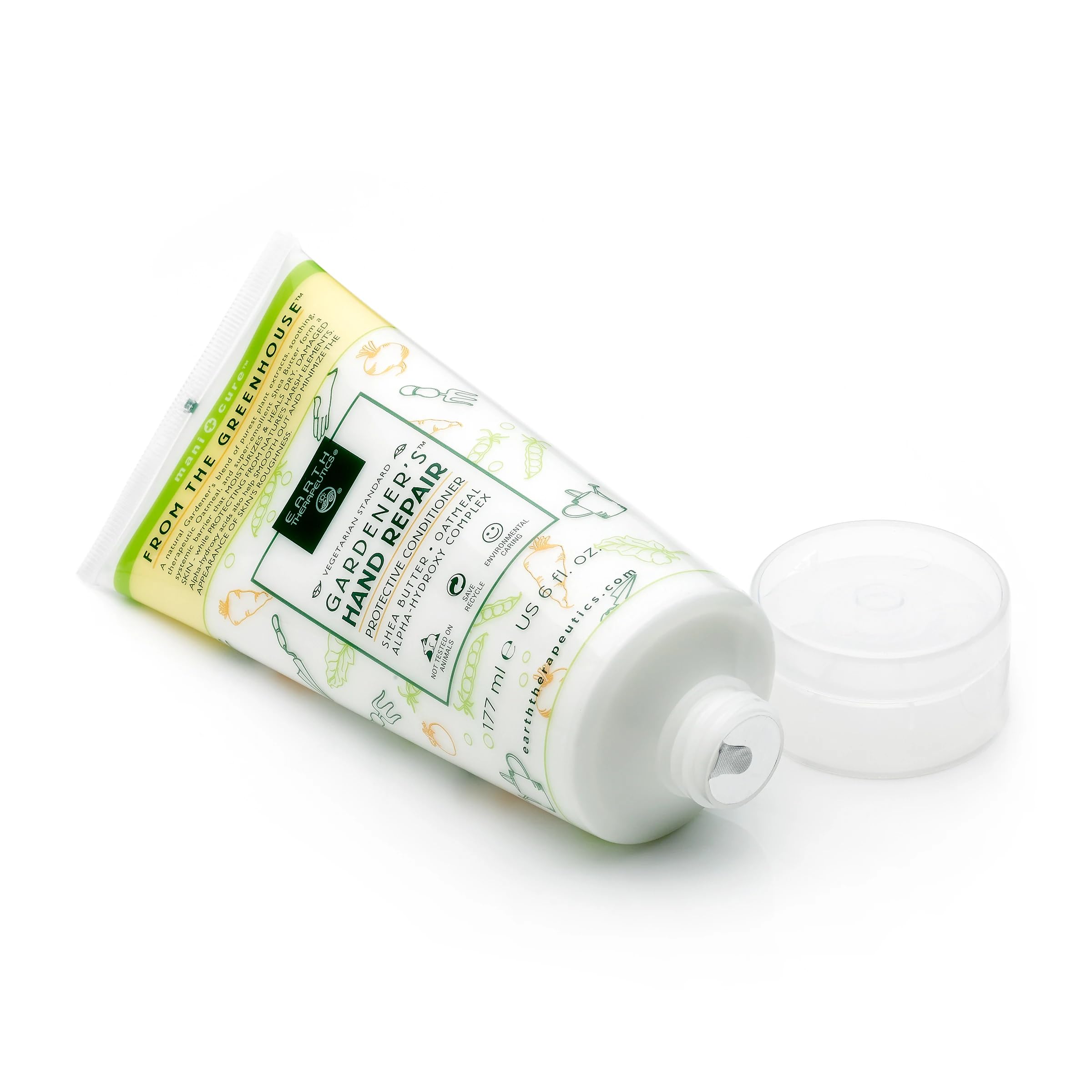 Earth Therapeutics Gant Liquide – démonstration d application facile sur les mains.