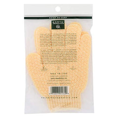Earth Therapeutics gants hydro exfoliants texture granuleuse, nettoyage en profondeur des pores