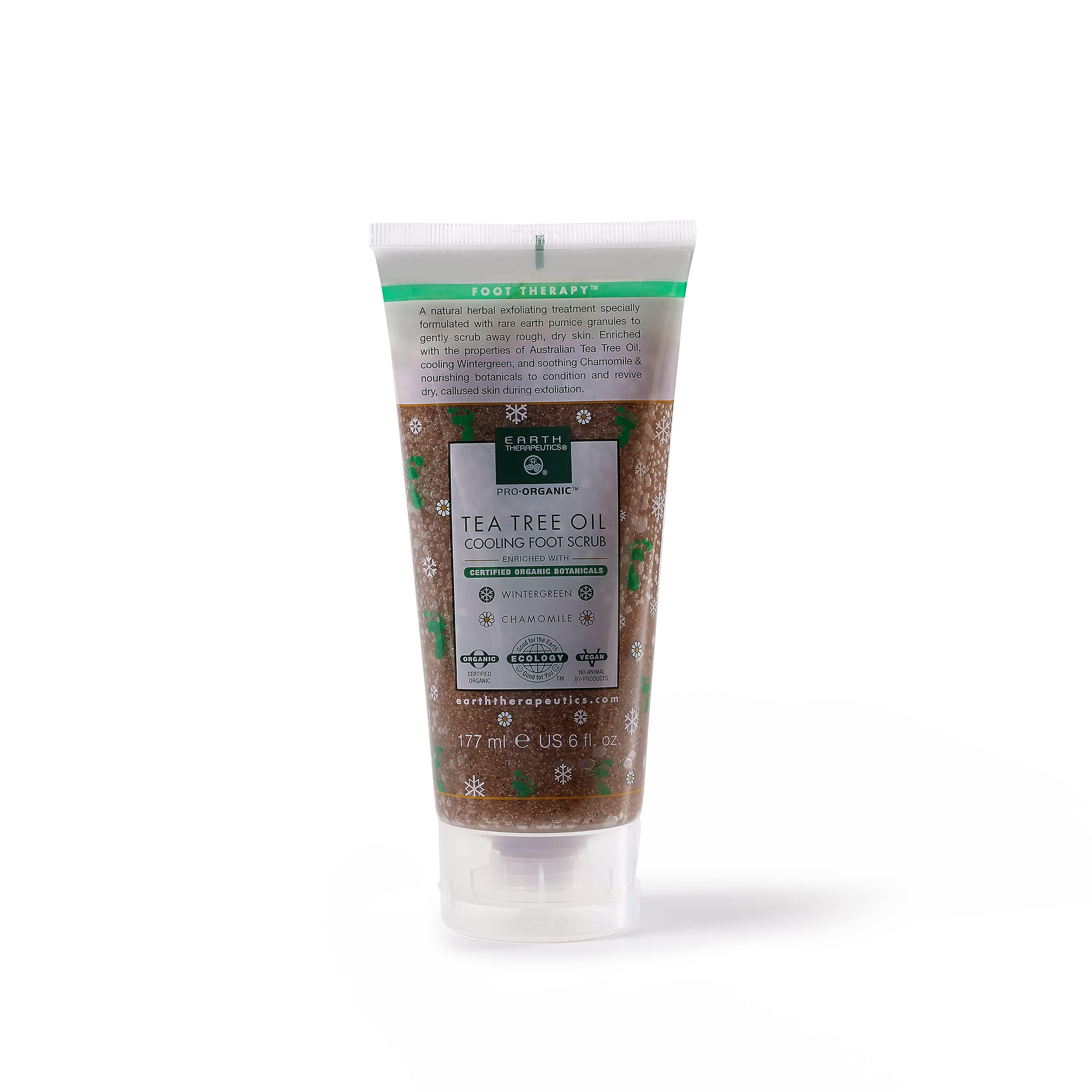 Earth Therapeutics gommage-pieds arbre-a-the: exfolier en douceur les rugosités.