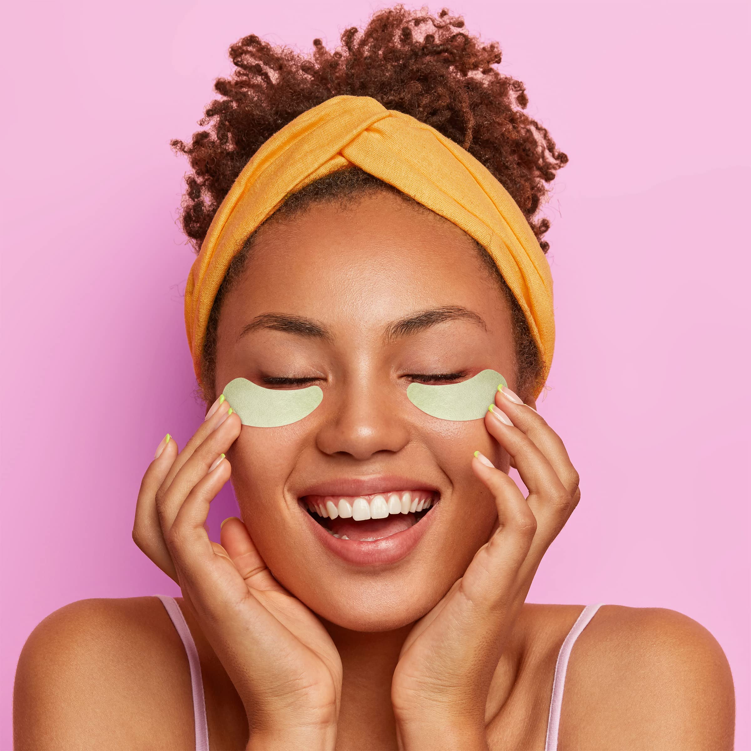 Patch hydrogel sous les yeux Earth Therapeutics rafraîchit le regard.