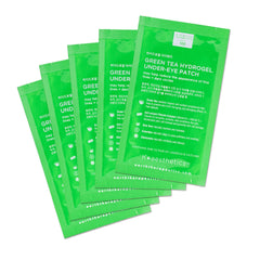 Patch hydrogel Earth Therapeutics avec extraits végétaux pour nourrir le contour des yeux.