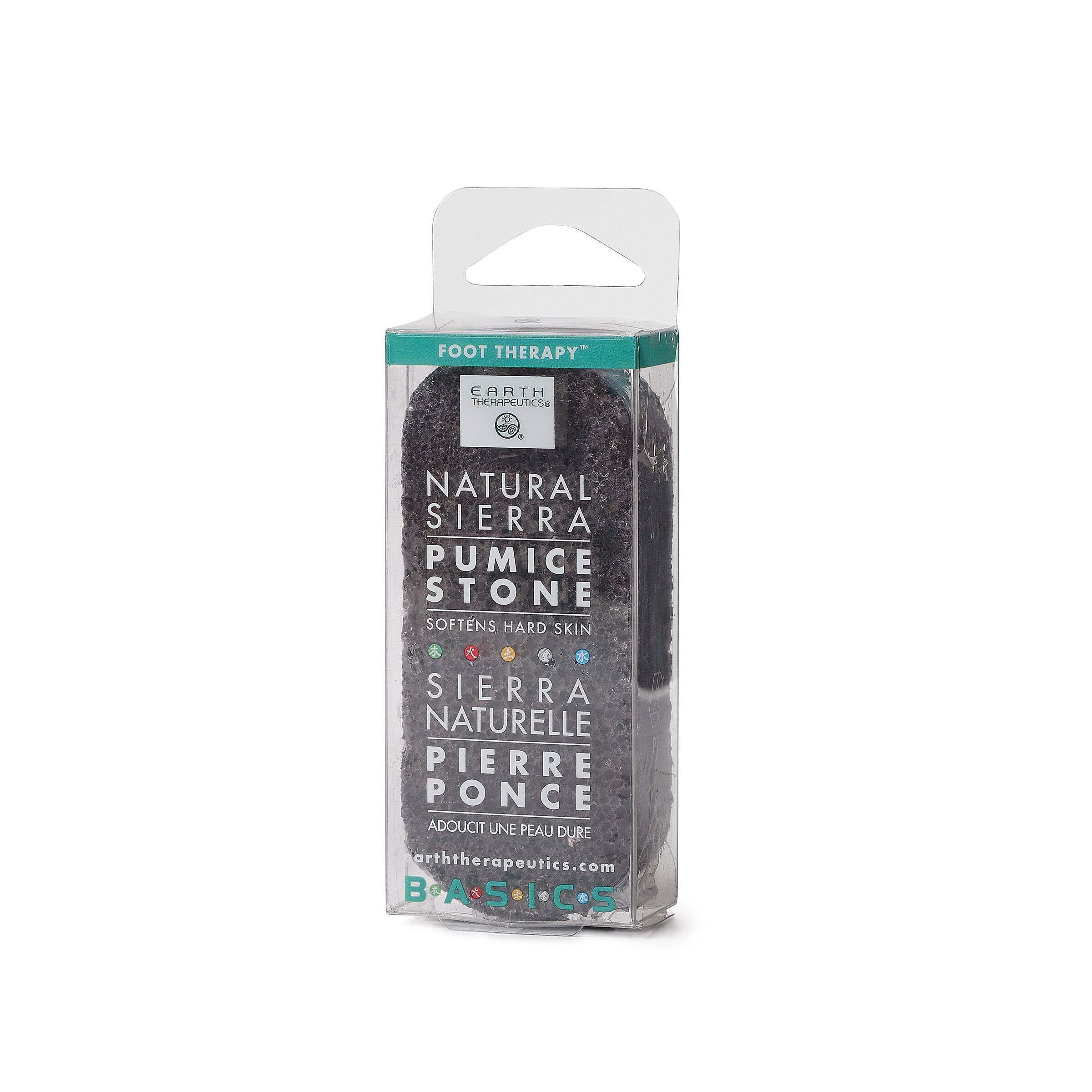 Earth Therapeutics pierre ponce Sierra naturelle — lisser les callosités des pieds